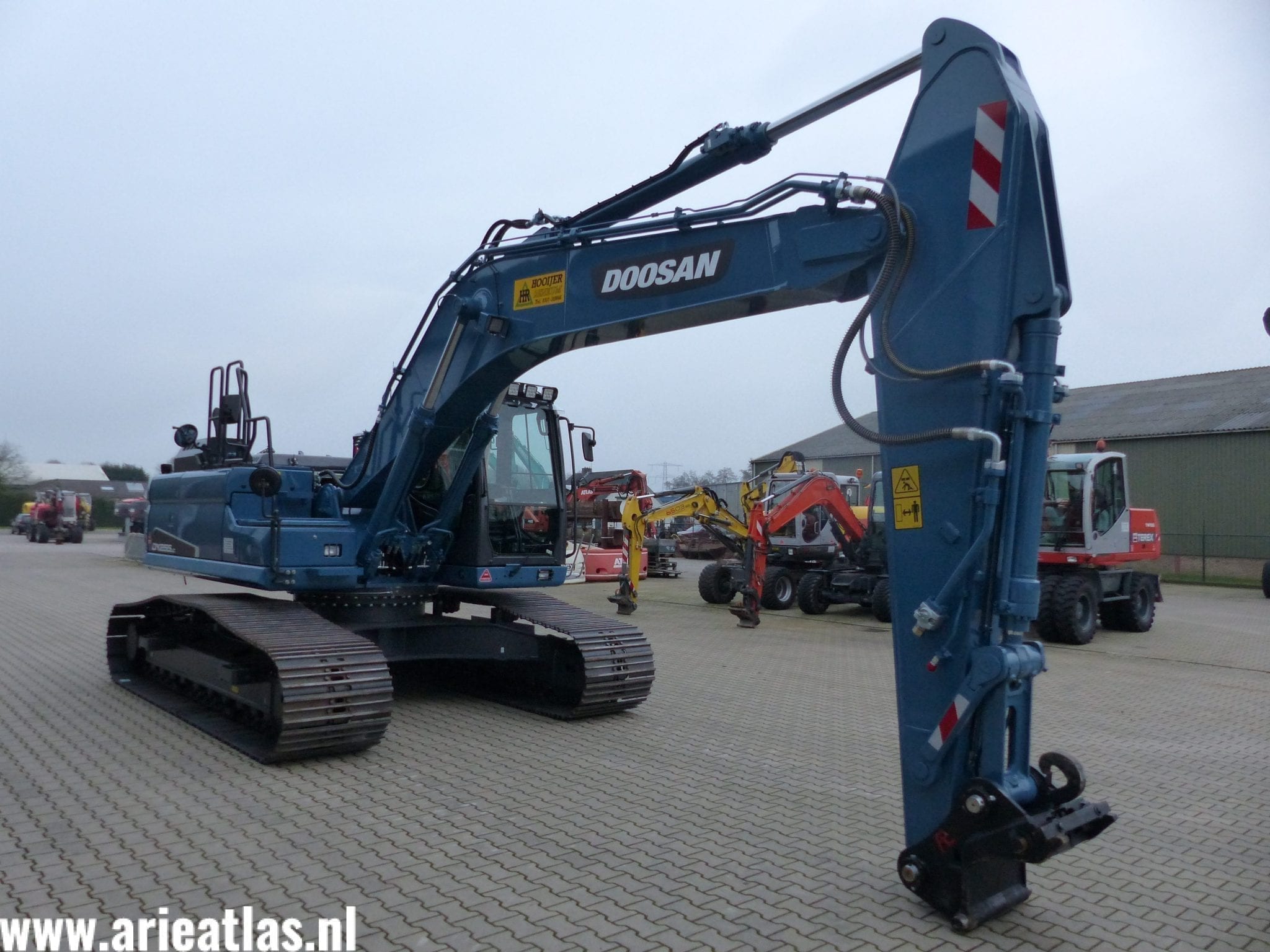 DOOSAN DX 255LC-5 voor HOOIJER RENKUM - Afbeelding 5