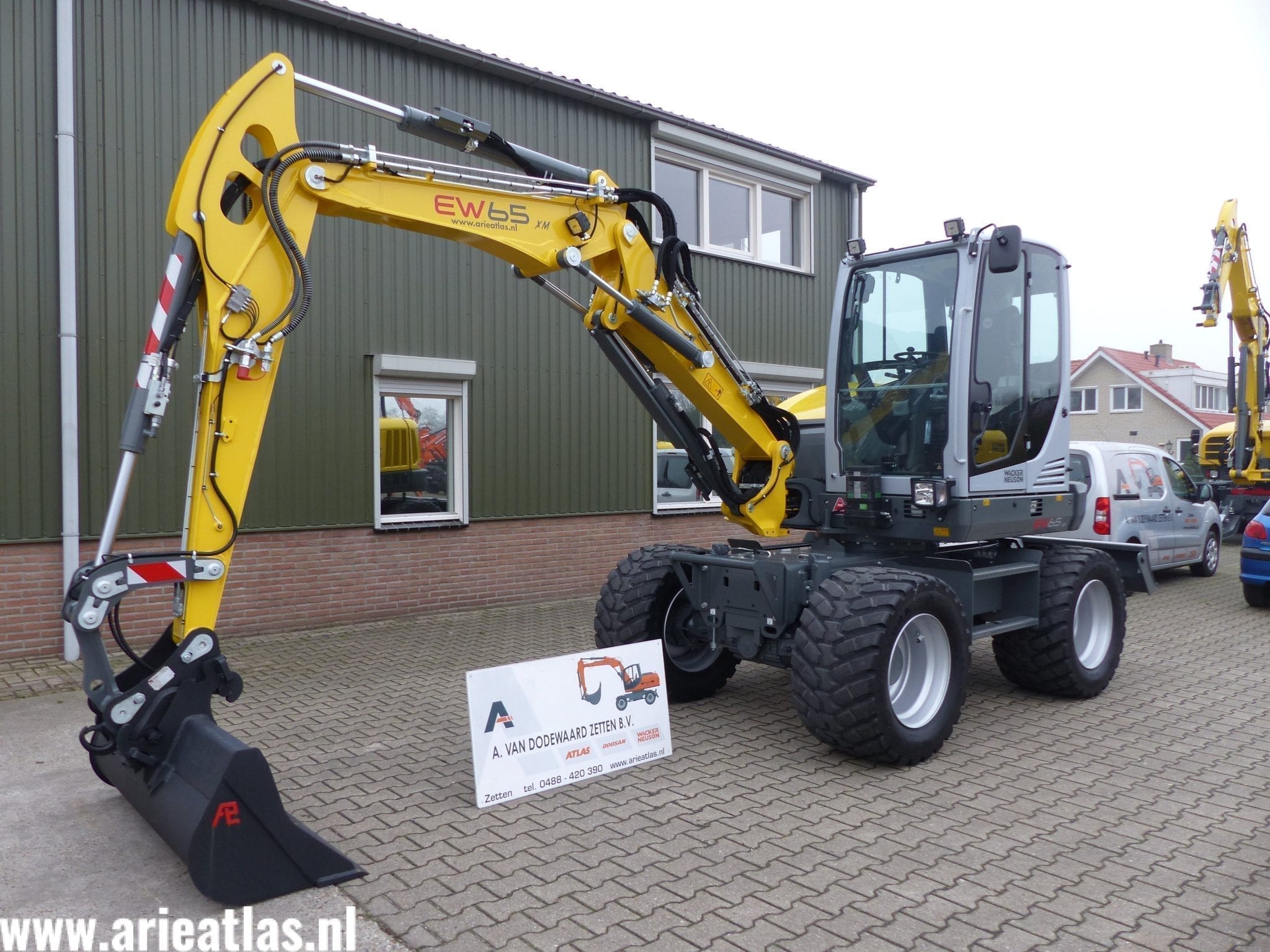 Wacker Neuson EW65 PRO XL voor Burink Grondverzet - Afbeelding 4