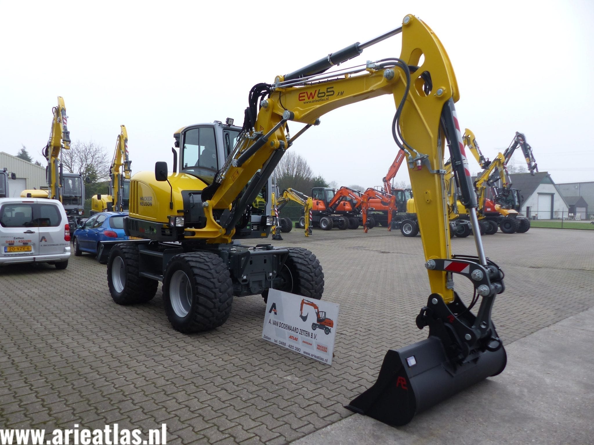 Wacker Neuson EW65 PRO XL voor Burink Grondverzet - Afbeelding 5