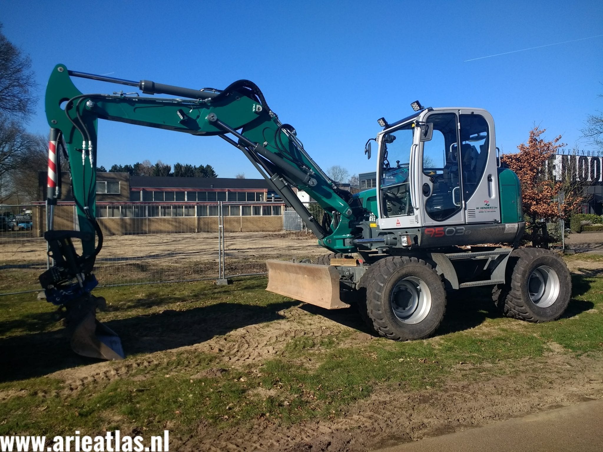 Wacker Neuson 9503-2 voor W. Hendriks B.V. - Afbeelding 8