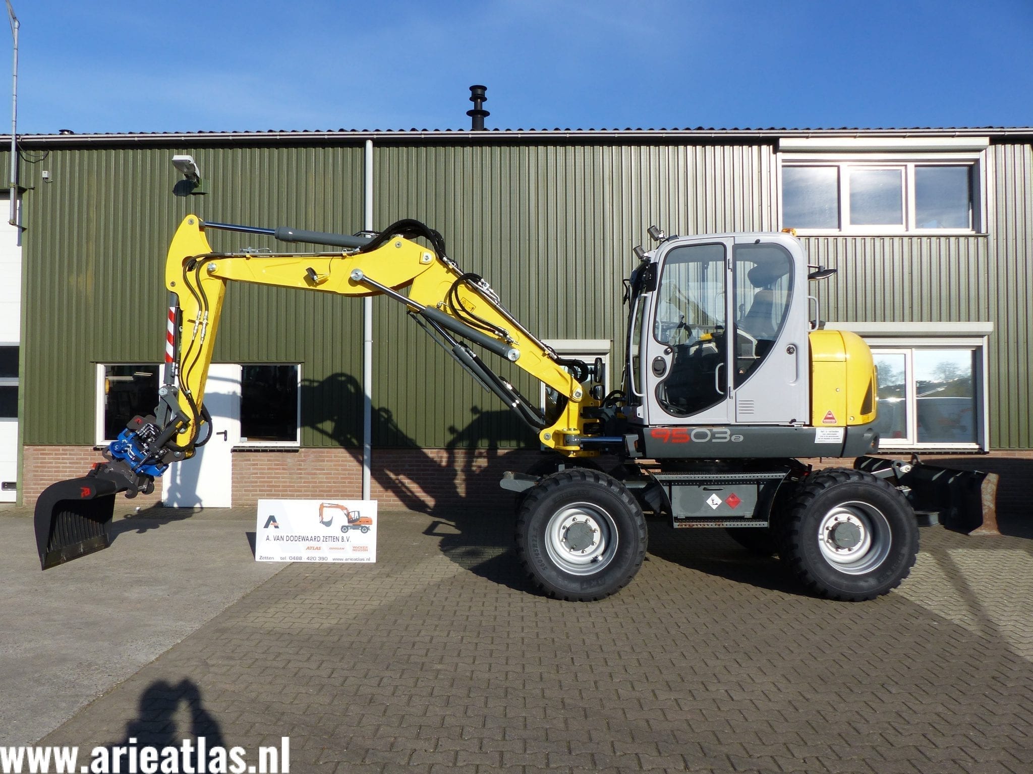 Wacker Neuson 9503-2 voor W. Hendriks B.V. - Afbeelding 2