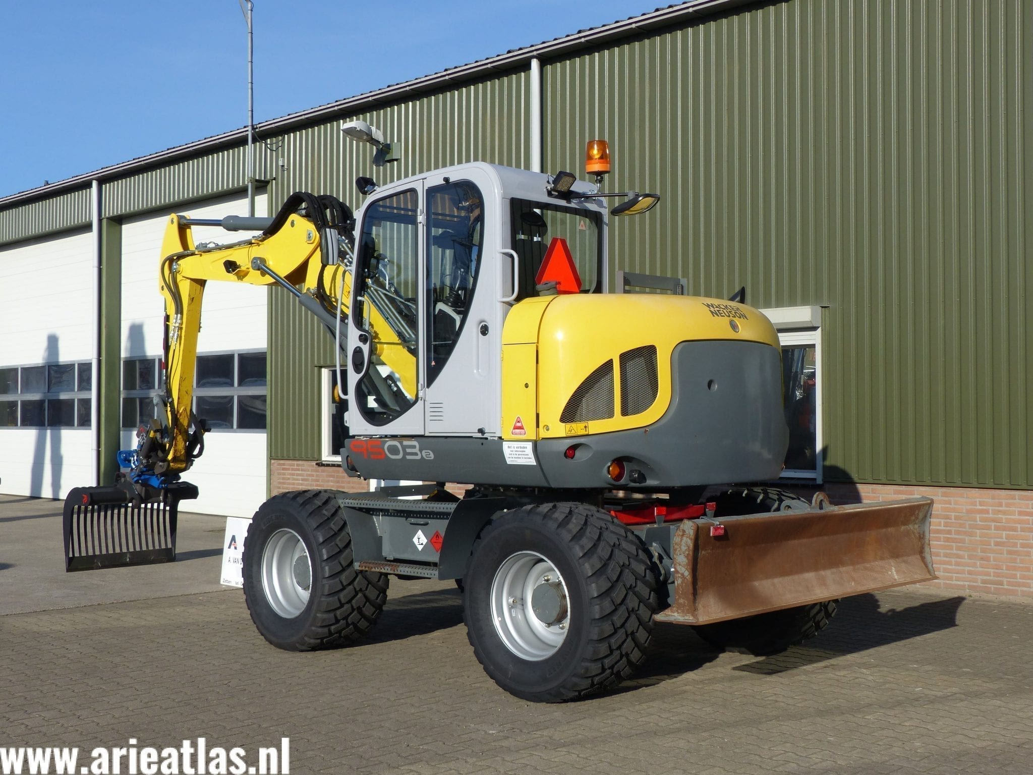 Wacker Neuson 9503-2 voor W. Hendriks B.V. - Afbeelding 3