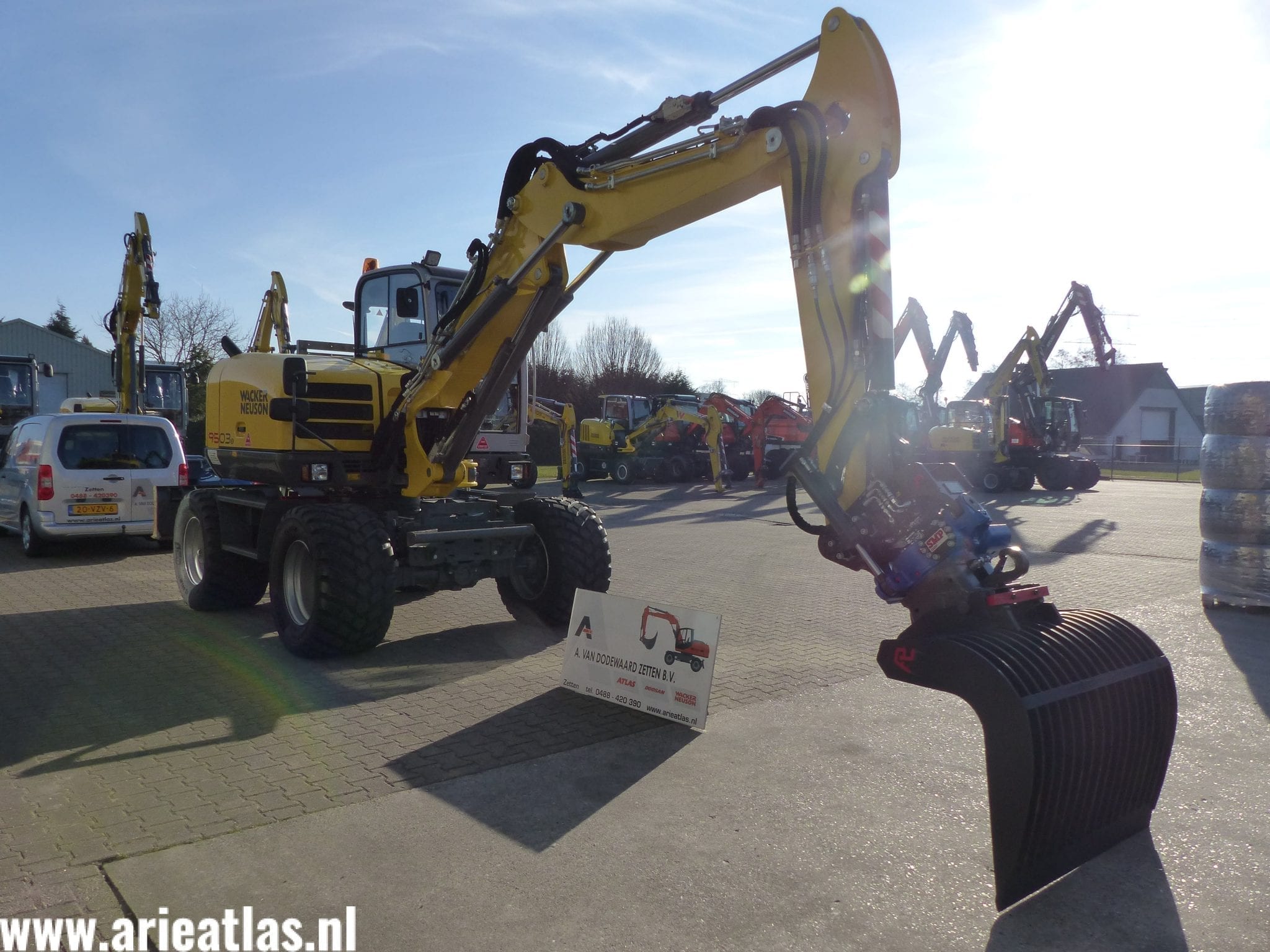 Wacker Neuson 9503-2 voor W. Hendriks B.V. - Afbeelding 4