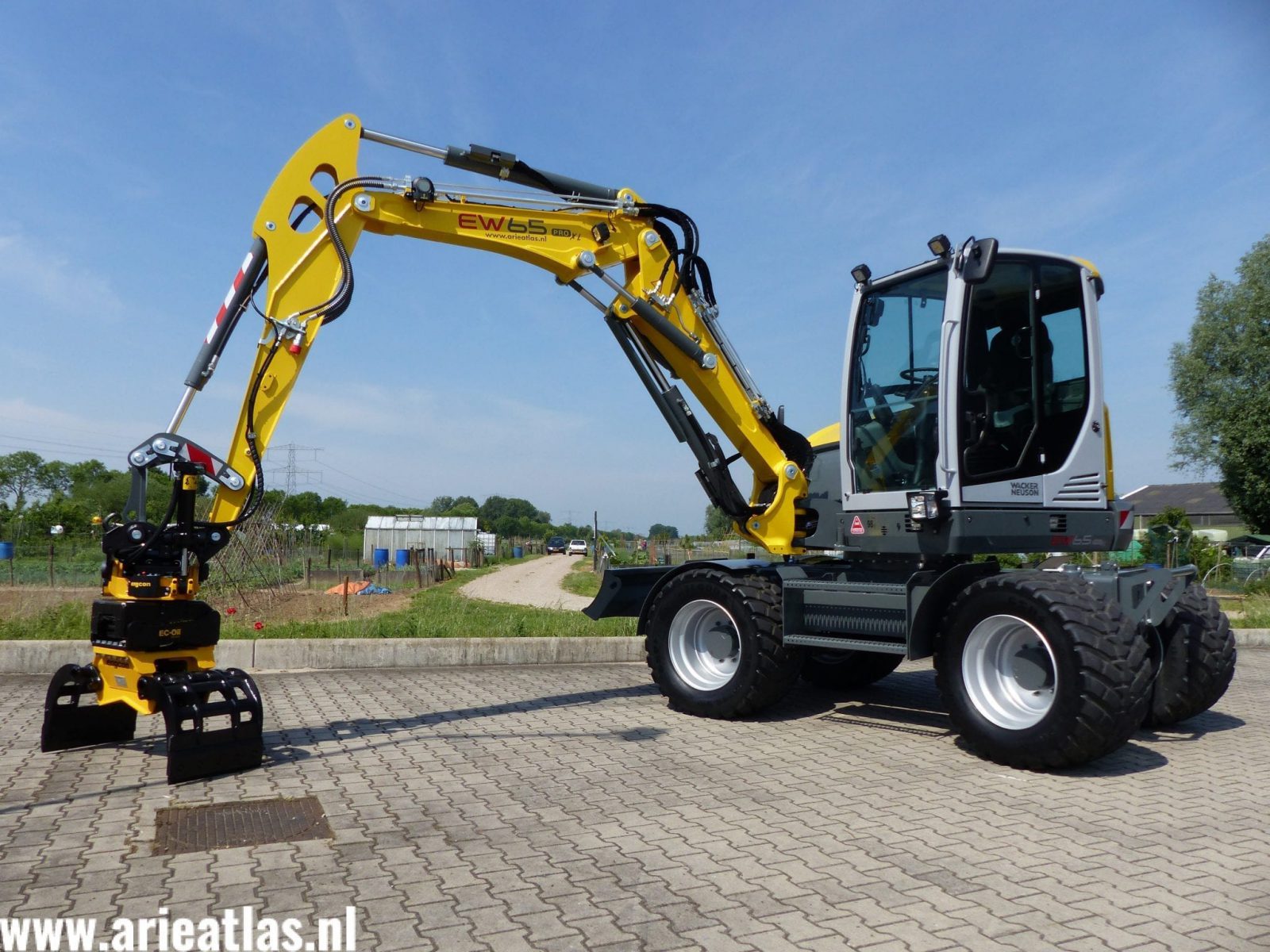 Wacker Neuson EW65 PRO XL Voor Atlas Service Vaassen - Afbeelding 3