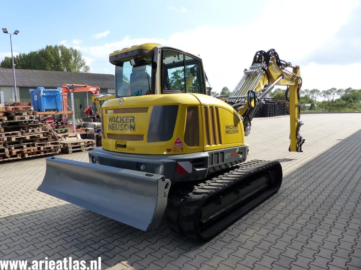 Wacker Neuson ET90 voor Tigelaar en Zn. - Afbeelding 3