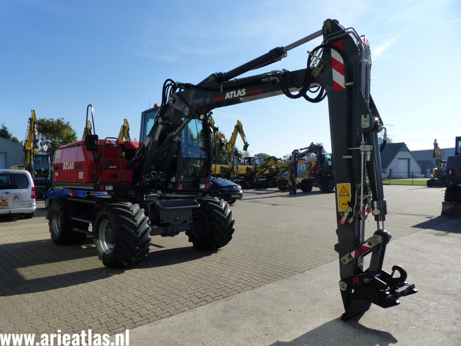 Atlas 140W voor Peters Groenvoorziening & Grondverzet uit Wijchen - Afbeelding 5