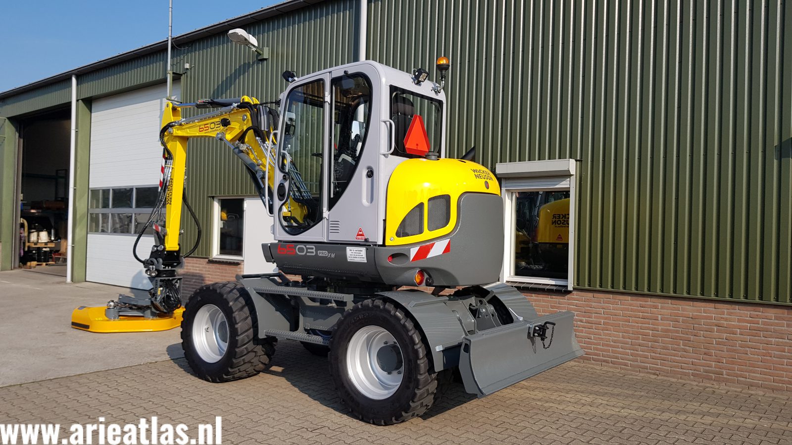 Wacker Neuson 6503 PRO met Becx maaidek voor Hamoen LMB - Afbeelding 3
