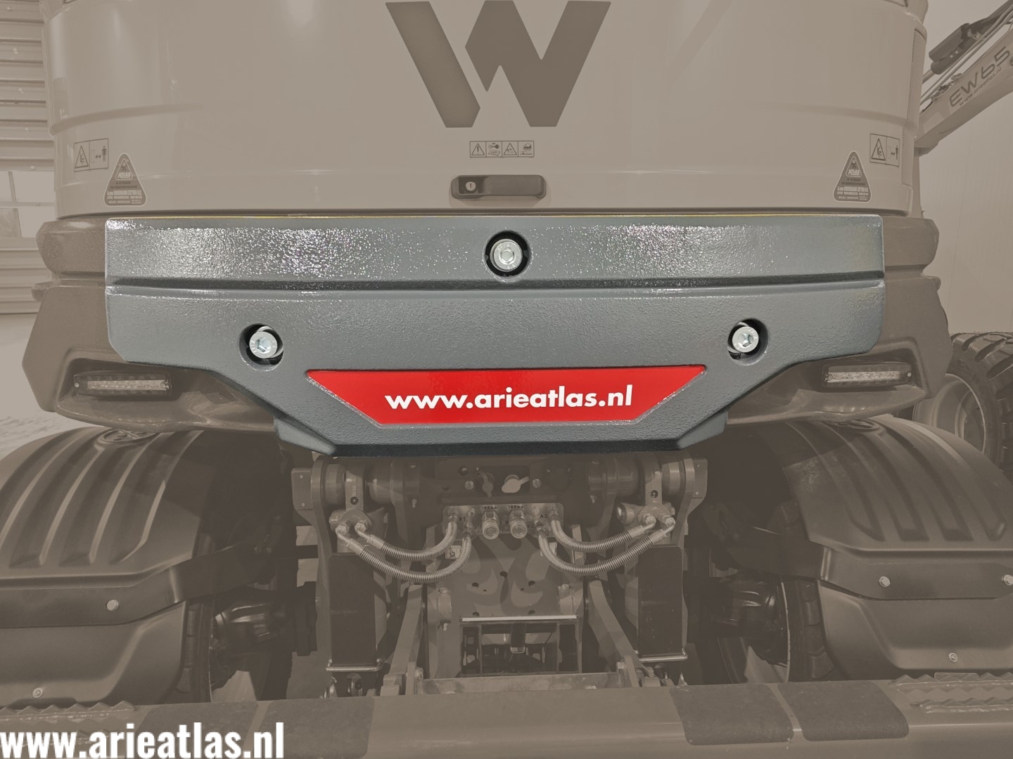 NIEUW! Ballastgewicht voor Wacker Neuson EW100-2 - Afbeelding 2